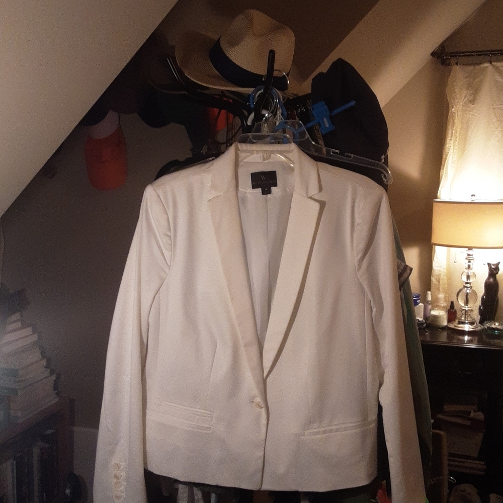 White blazer